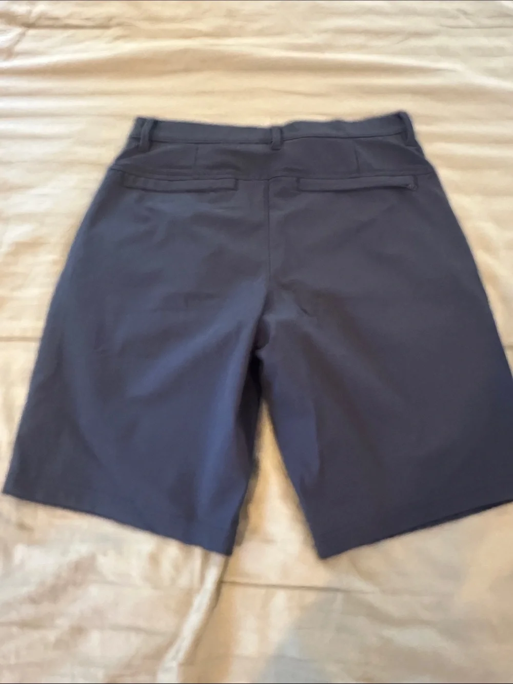 Old Navy Flat-Front Performance Shorts in Navy Blue